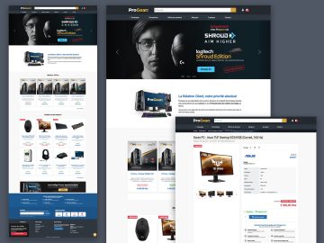 Website - Computer Gears Shop (E-commerce)